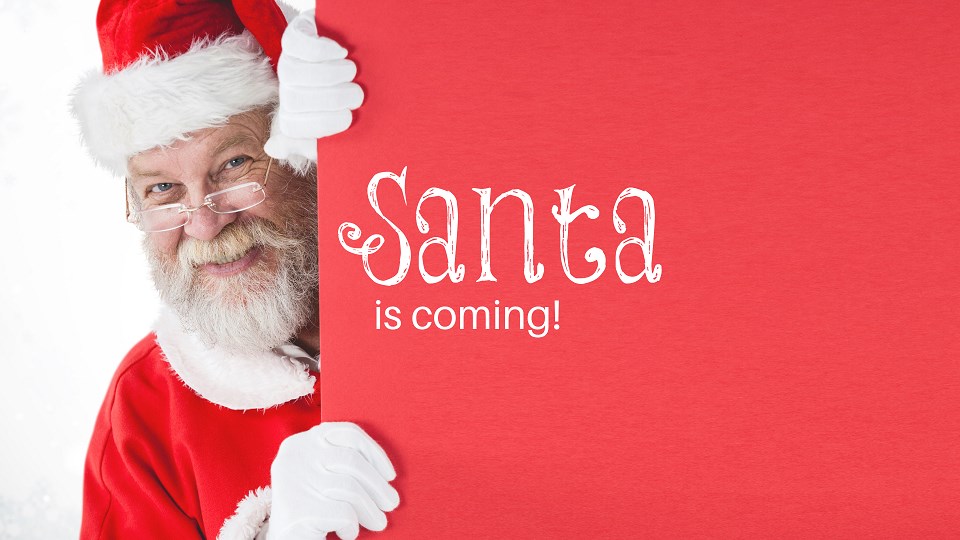 Santa is his name o. Santa is coming. Santa is coming photo. Санта Media. Santa is Red.